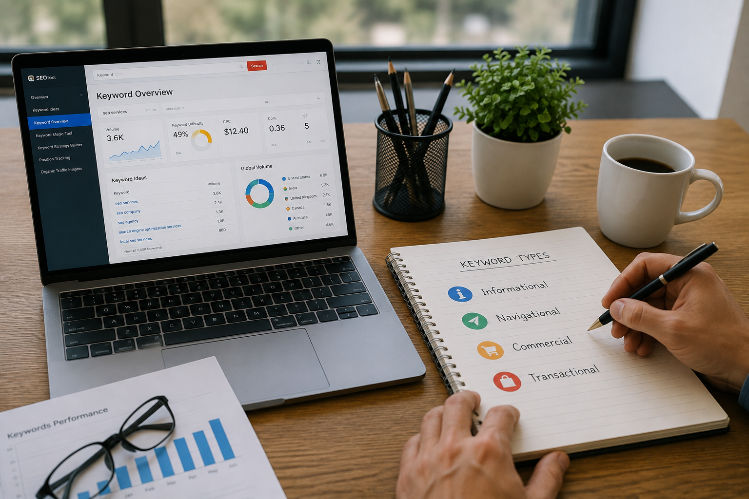 Types of Keywords We Work With for Your Business